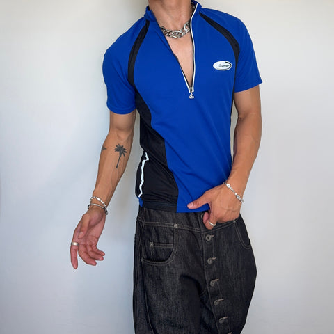 Blue Cycling Jersey